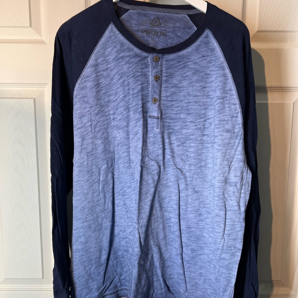 American Rag XL men’s blue shirt new